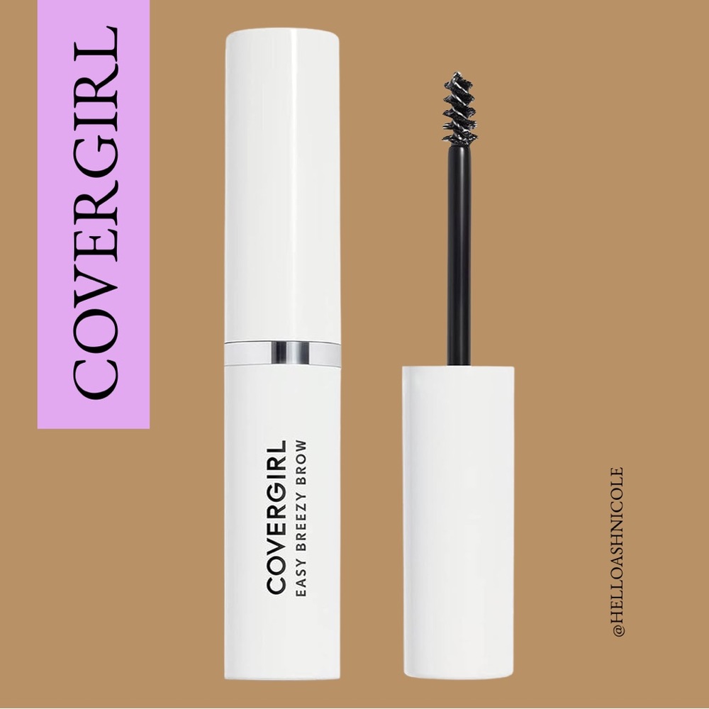 NIB COVERGIRL Easy Breezy Brow Gel - Deep Black